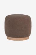 House Nordic - Puf Belfort - Brun - Fodskamler & puffer - - Homeroom