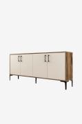 Hanah Home - Aflastningsbord Kiev - Beige - Skænke & sideboards - - Ho...