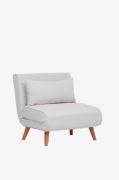 Hanah Home - 1-sædet sofa-seng-Alfredo - Natur - Sovesofaer - - Homero...