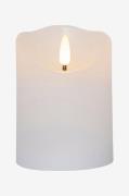 Bloklys Flamme Rustic LED 10 cm