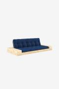 Karup Design - Base Sovesofa m. 2 sidebokse Tre-personers - Blå - Sove...