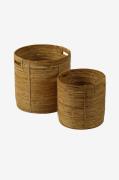 Nordic Furniture Group - Kurvesæt Indo - Natur - Småopbevaring - - Hom...