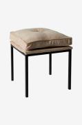 Nordic Furniture Group - Skammel Sentado med hynde, 2 pak - Beige - Sk...