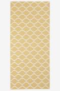 Horredsmattan - Plastgulvtæppe Wave 70x300 cm - Gul - Plasttæpper - - ...