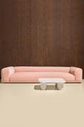 Pastill - Wenju sofa 4 sæder - Rosa - 4-pers. sofaer - - Homeroom