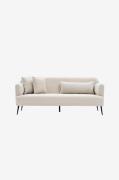 Hanah Home - Sofa 3-sædet Revos - Beige - 3-pers. sofaer - - Homeroom