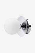 Globen Lighting - Væglampe/Plafond Art Deco IP44 - Krom - Plafonder - ...