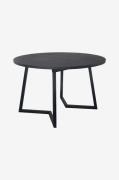 Nordic Furniture Group - Spisebord Röa Diameter 120 + 200 - Sort - Spi...