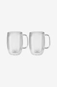 ZWILLING - Lattekrus Latte Macchiato Sorrento Plus 450 ml 2-pak - Tran...