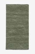 KM Home - Uldtæppe Birka - Grøn - Uldtæpper - - Homeroom
