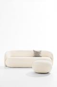 Pastill - Bloom sofa 3 pers - Hvid - Sofaer - - Homeroom