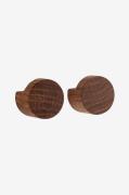 EKTA Living - Knop/knage Wood Knot Small 2,8 cm 2-pak - Natur - Pyntet...