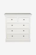 Nordic Furniture Group - Kommode 3+2 skuffer - Hvid - Kommoder - - Hom...