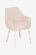 Nordic Furniture Group - Spisebordsstol Theo eg 2 pakke - Beige - Stol...