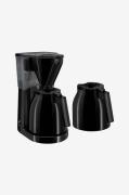 Melitta - Kaffemaskine Easy 2.0 Therm 2 kander, sort - Kaffebryggere -...