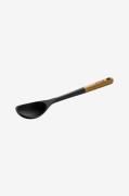 Staub - Serveringsske 31 cm silikone - Sort - Husgeråd - - Homeroom