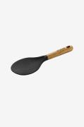 Staub - Serveringsske til ris 22 cm silikone - Sort - Husgeråd - - Hom...