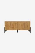 Loft24 - Skænk Charlie 4 døre - Brun - Skænke & sideboards - - Homeroo...