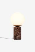 Nordlux - Bordlampe Lilly Marble - Brun - Bordlamper - - Homeroom