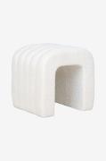 House Nordic - Puf Colma - Hvid - Fodskamler & puffer - - Homeroom