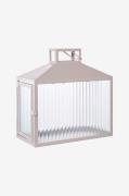 House Nordic - Lanterne Lucca - Beige - Lysestager & lanterner - - Hom...