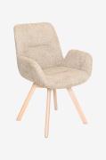 Nordic Furniture Group - Spisebordsstol Crosby w 2 pack - Beige - Stol...