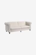 Dorel Home - Sofa 3 Seater Felix Ii - Hvid - 3-pers. sofaer - - Homero...