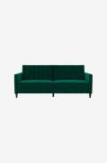 Dorel Home - Sovesofa 3-personers Celine - Grøn - Sovesofaer - - Homer...