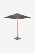 Fritab - Parasol Cannes Ø250cm - Grå - Parasoller - - Homeroom