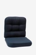 Hillerstorp - Sæde/rygpude Texas Low - Blå - Hynder til positionsstole...