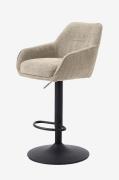 Håum - Barstol 2-pak Partille - Beige - Barstole & -taburetter - - Hom...
