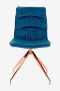 Loft24 - Spisebordsstol Zoe, 2 stk. - Blå - Stole - - Homeroom