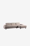 Hanah Home - Hjørnesofa Nice Right - Beige - Sofaer - - Homeroom