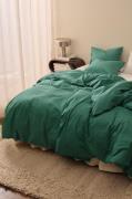 &Home - Sengesæt Heaven i bomuld, 2 dele - Grøn - Sengesæt - - Homeroo...