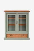 Loft24 - Vitrineskab Lav Selma - Grøn - Skabe - - Homeroom