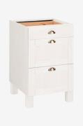 Loft24 - Opbevaringsskab Oslo 3 skuffer D:60 - Hvid - Skabe - - Homero...