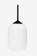 Dyberg Larsen - Riflet pendel D20 opal - Hvid - Loftpendler - - Homero...