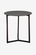 Kave Home - Sidebord MARAE sort/sort glas - Sort - Sofaborde - - Homer...