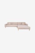 House Nordic - Loungesofa Lido - Beige - Sofaer med chaiselong - - Hom...