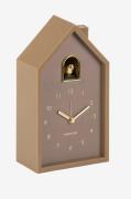Karlsson - Vækkeur Modern Cuckoo - Brun - Vægure og bordure - - Homero...