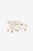 Hanah Home - Sofa med 2 sæder Sparrow - Hvid - 2-pers. sofaer - - Home...