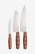 Fiskars - Knivsæt Folken 3 st - Køkkenknive & tilbehør - - Homeroom