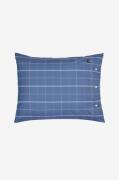 Lexington - Ternet bomuldspoplin-pudebetræk - Blå - Hovedpuder - - Hom...