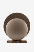 Globen Lighting - Bordlampe Orbit Mokka/brun marmor - Brun - Bordlampe...