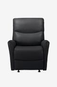 Loft24 - Chesley Lænestol Manuel PU - Sort - Lænestole - - Homeroom