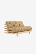 Karup - Sovesofa Roots 140 Rå bund - Beige - Sovesofaer - - Homeroom