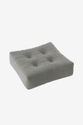 Karup - Puf More, bomuld - Grå - Fodskamler & puffer - - Homeroom