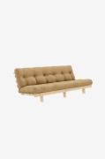 Karup - Lean Sofabed 130 x 190 - Gul - Sovesofaer - - Homeroom