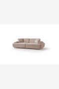 Hanah Home - Sofa med 3 sæder Toscana - Beige - 3-pers. sofaer - - Hom...