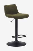 Kave Home - Barstol - zenda 2-pak - Grøn - Barstole & -taburetter - - ...